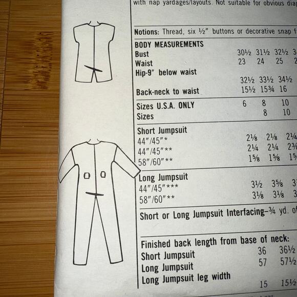 Vintage 1987 Simplicity Womens pattern 8125 Size 12-16 - Picture 5 of 5